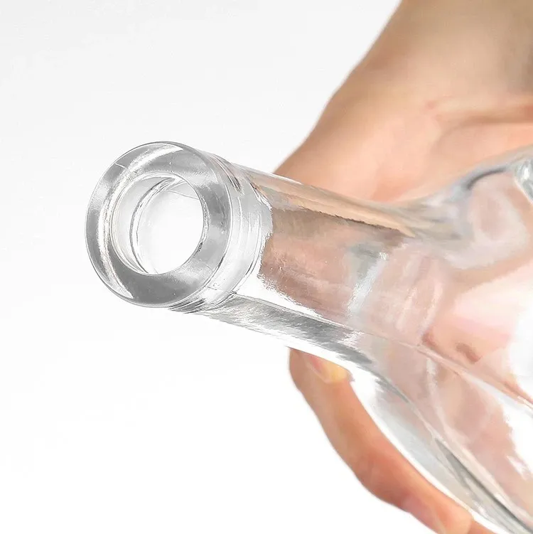 500ml (17oz) Bar Top Round Glass Bottle For Wine best